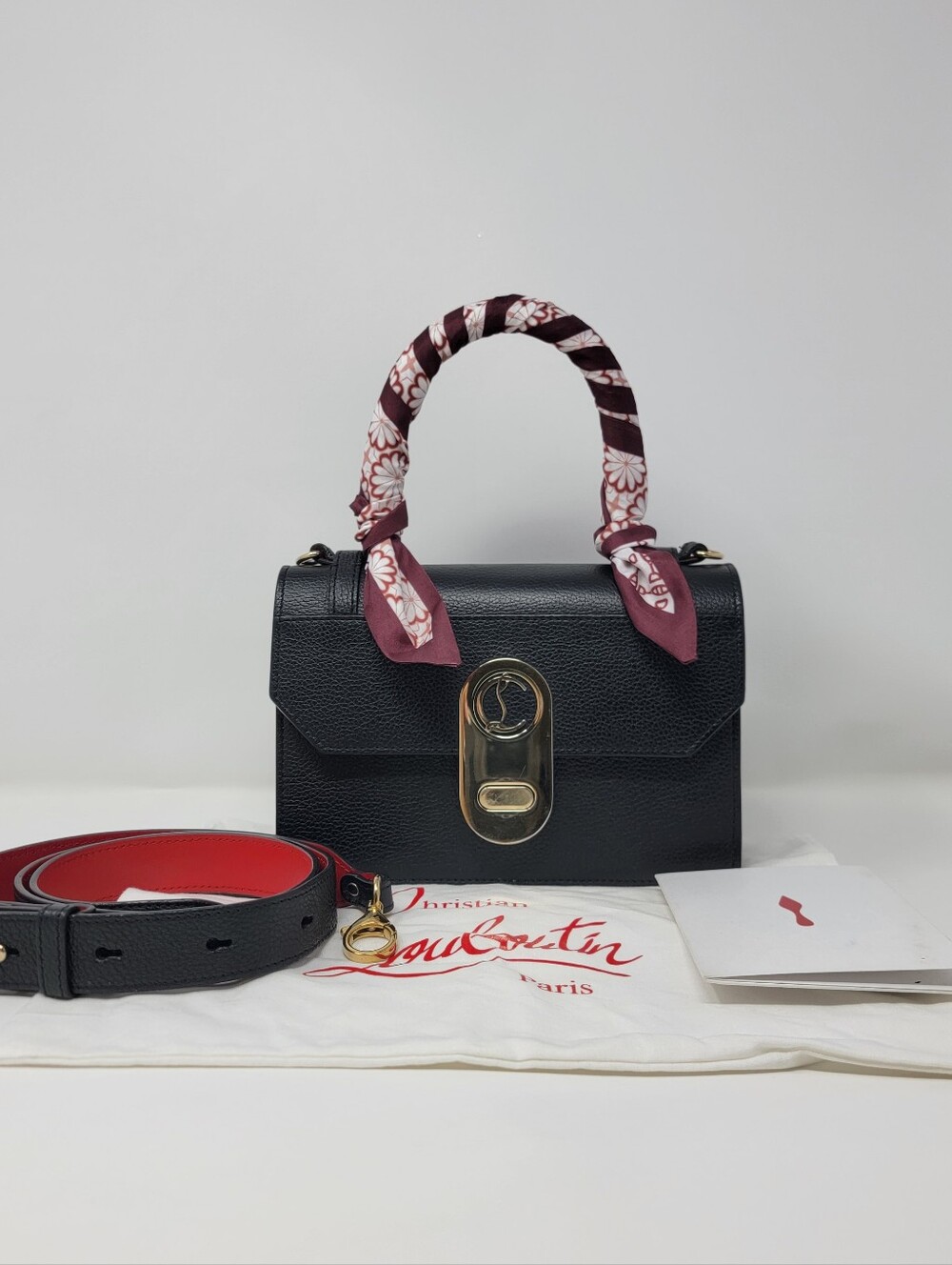 Christian Louboutin Elisa Mini Top Handle/Crossbody Bag